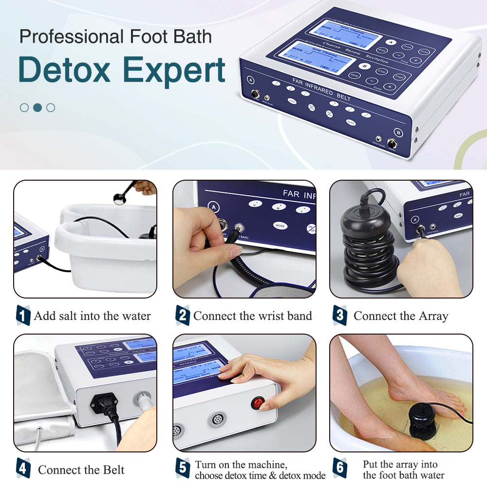 ionic foot bath